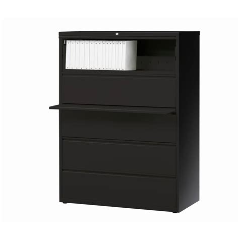 workpro 42 w 5 drawer steel lateral file cabinet black|Amazon.com: Workpro File Cabinet.